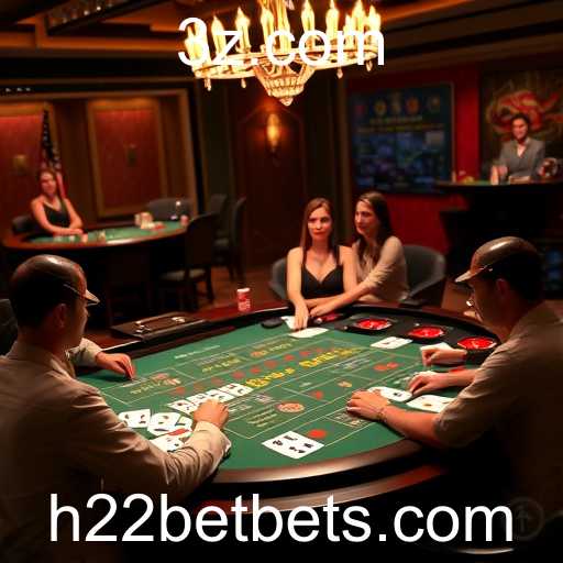 A Experiência Autêntica de Cassino Ao Vivo no 'h22bet'
